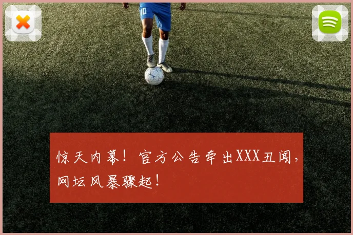 惊天内幕!官方公告牵出XXX丑闻,网坛风暴骤起!